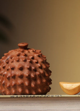 Magnetische Igel-Figur aus Ebenholz | Kreativer Duftholz-Diffusor | Gopure Studio Gopure Studio