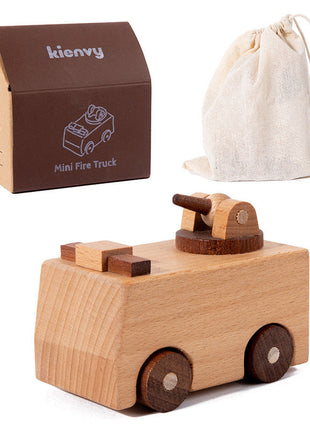 Mini-Aktion: Retro-Holzfahrzeuge | Handgefertigtes Holzspielzeug | Gopure Studio Gopure Studio