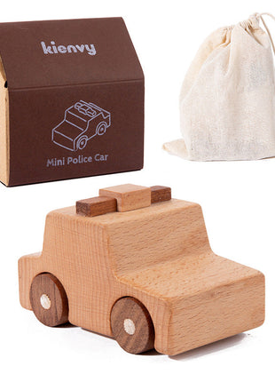 Mini-Aktion: Retro-Holzfahrzeuge | Handgefertigtes Holzspielzeug | Gopure Studio Gopure Studio