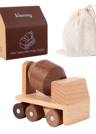 Mini-Aktion: Retro-Holzfahrzeuge | Handgefertigtes Holzspielzeug | Gopure Studio Gopure Studio